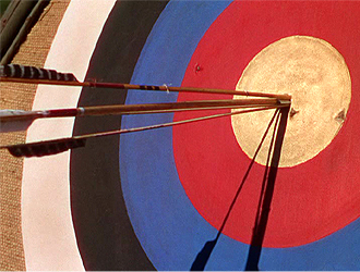 Split arrow from The Adventures of Robin Hood 1938